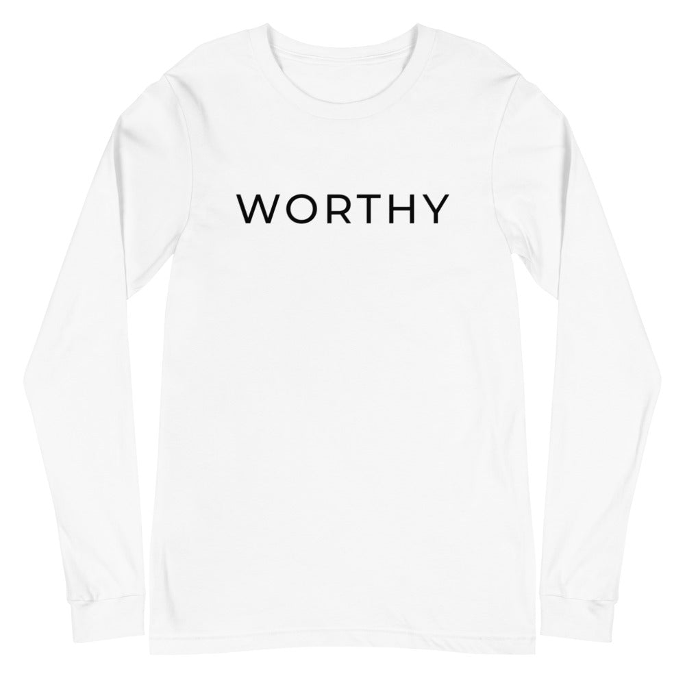 White WORTHY Long Sleeve